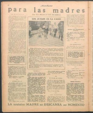 Los juegos en la calle