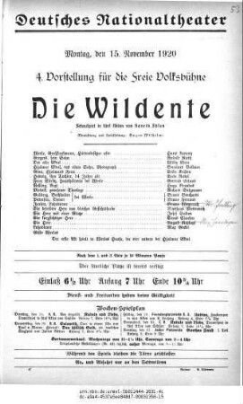 Die Wildente
