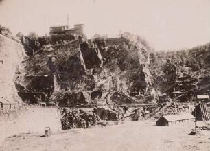 Lehesten, Schieferbrüche. Aufnahme: Unbekannter Fotograf, vor 1927