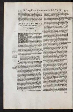 B. Gregorii Moralium Liber Vigesimusquartus ...
