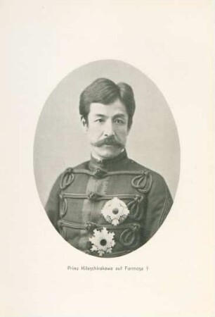 Prinz Kitaschirakawa auf Formosa