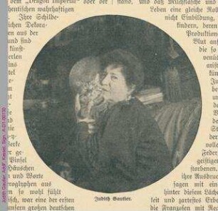 Porträt von Judith Gautier