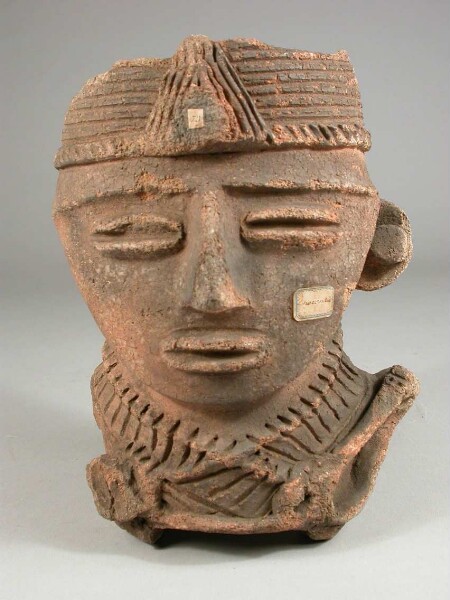 Head of a clay figure