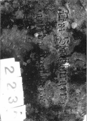Grabstein 223A
