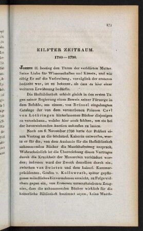 173-199, Eilfter Zeitraum 1780-1790 -- Zwölfter Zeitraum 1790-1792