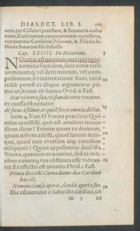 Cap. XXIIII. De Notatione.