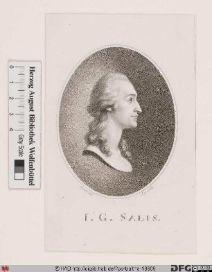 Bildnis Johann Gaudenz Frhr. von Salis-Seewis