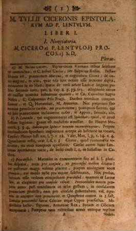 M. Tvllii Ciceronis Epistolarvm Ad Diversos (Familiares Vvlgo Vocant) Libri XVI. : Recensvit Novis Argvmentis, Qvae Commentariorvm Loco Esse Possvnt, Svisqve Critico-Antiqvariis Observationibvs Illvstravit Joh. Nic. Fvnccivs Marbvrgensis