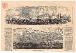 The Russian Attack on Euparoria and the Allied Steamers on the Look-Out Before Sebastopol