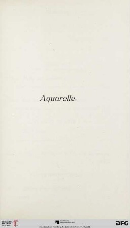 Aquarelle (Nr. 219-362)