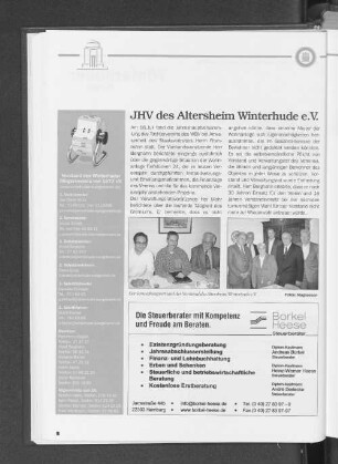 JHV des Altersheim Winterhude e.V.