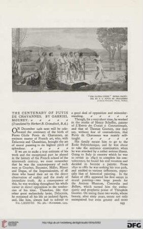 88: The centenary of Puvis de Chavannes