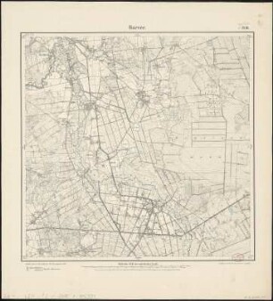 Meßtischblatt 1736 : Barver, 1899 : Barver. - Aufn. 1897, hrsg. 1899. - 1:25000. - [Berlin]: Reichsamt für Landesaufnahme, 1899. - 1 Kt.