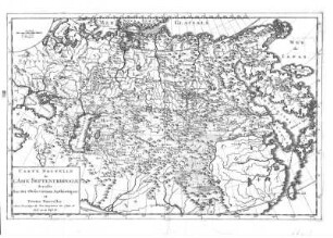 Carte nouvelle de l'Asie septentrionale dressee sur des Observations Authentiques et toutes Nouvelles