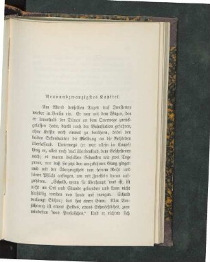 Neunundzwanzigstes Kapitel
