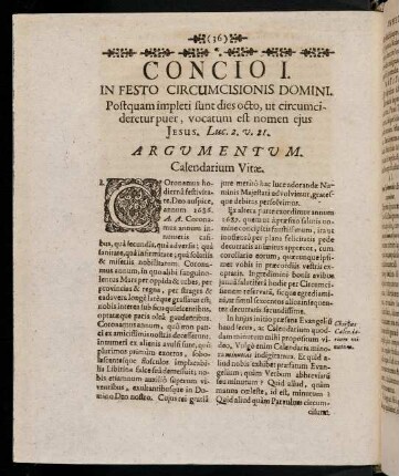 36-68, In Festo Circumcisionis Domini.