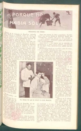 Porque no había sol ... : Psicología del torero