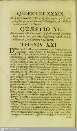 Thesis XXI