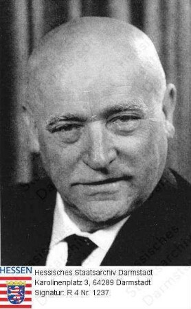 Wink, Georg (1894-1967) / Porträt, Kofpbild