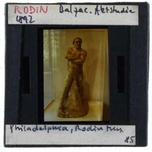 Rodin, Studie für nackten Balzac mit verschränkten Armen
