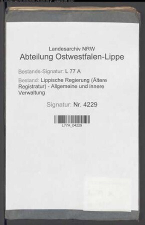 Gemeinheitsteilungen in den Dörfern Hörstmar und Trophagen, Bd. 2