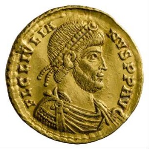 Münze, Solidus, Frühling 360 - 26. Juni 363 n. Chr.