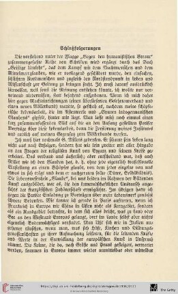 Schlußfolgerungen