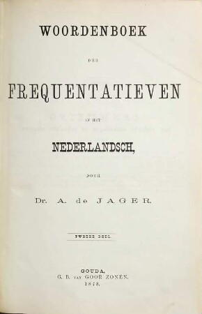 Woordenboek der frequentatieven in het Nederlandsch, 2