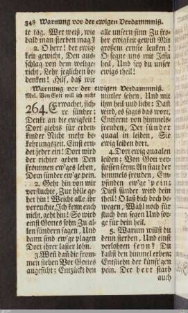 Warnung vor der ewigen Verdammniß.