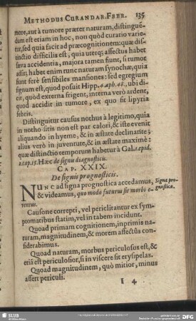 Cap. XXIX. De signis prognosticis