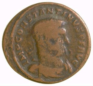 Münze, Follis, 307 - 308