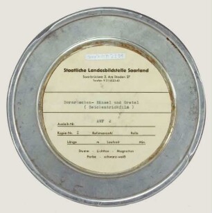 Schwarz/weiß-Schulfilme FWU (Stummfilme 16 mm)