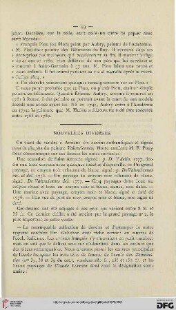 Nouvelles diverses