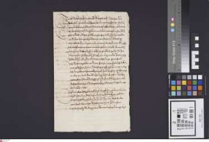 Babenhausen: Gültbrief der Präsenz Babenhausen