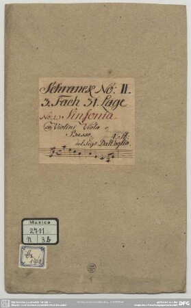 Symphonies - Mus.2711-N-3b : strings, bc - A