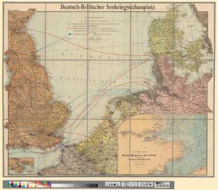 Deutsch-britischer Seekriegsschauplatz : Kanal, Nordsee, Beltsee