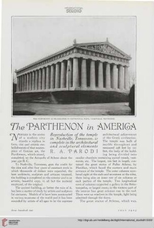 81.1925 = Nr. 338: The parthenon in America