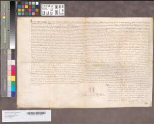 Instrumentum possessionis Altaris S. S. Nicolai und Magarethae [in Havixbeck].