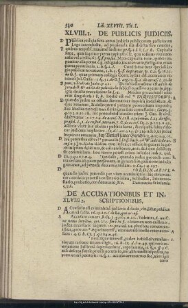 Liber XLVIII. De Publicis Iudiciis