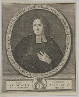 Bildnis des Daniel Ernestus Iablonski