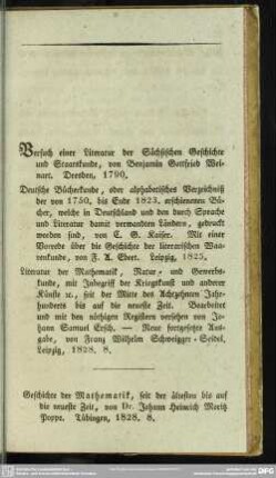 [I. Classe. Einleitende Schriften in die Gewerbskunde]