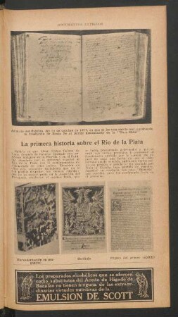 La primera historia sobre Río de la Plata