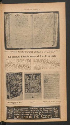 La primera historia sobre Río de la Plata