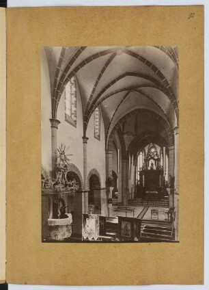 Kloster Arnstein: Innenansicht (aus: Skizzen- und Fotoalbum 8)