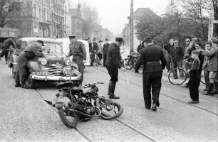 Kehl: Deutsch-französicher Zusammenstoß (Auto - Motorrad); ohne politische Folge