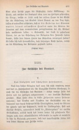413-433 Zur Geschichte des Breviers : II.