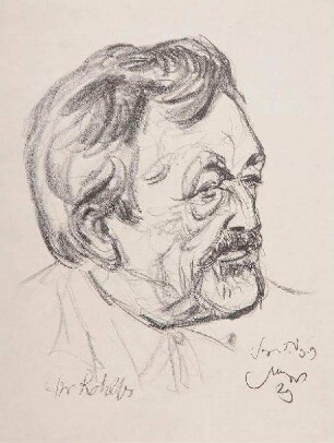Bildnis von Christian Rohlfs (1849-1938)