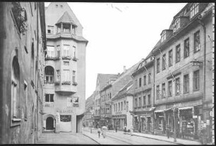 Freiberg. Straßenansicht