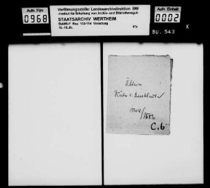 Amtleute zu Kronenburg, Manderscheid, Roussy und Bettenfeld/Meerfeld.