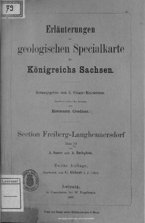 79: Section Freiberg-Langhennersdorf : Blatt 79